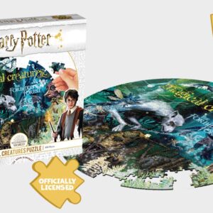 Harry Potter Jigsaw Puzzle Magical Creatures The forbidden forest 500pezzi